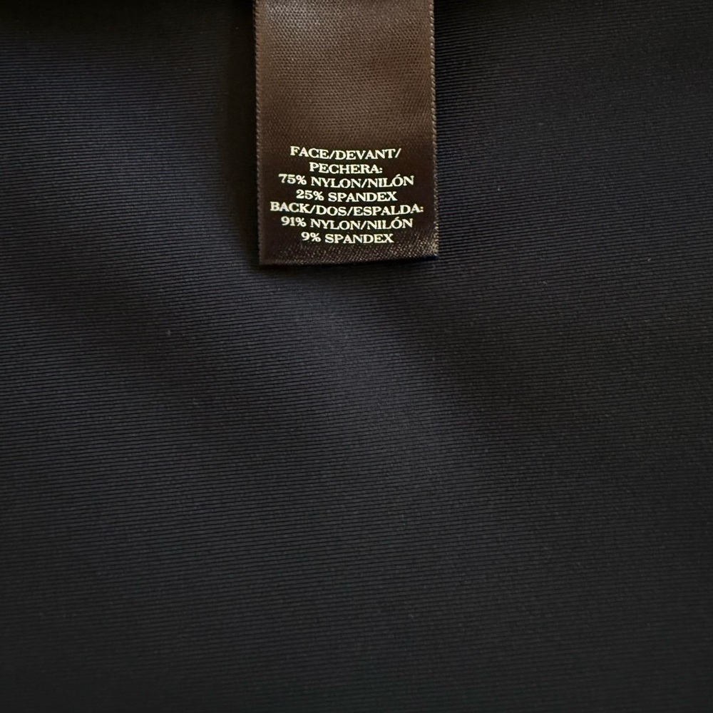 ANN TAYLOR BLACK V-NECK SHEATH DRESS SIDE PANELS SIZE 8 - Picture 4 of 8